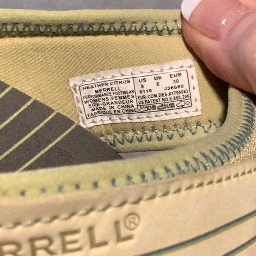 Merrell “Heather Citrus” sandals SZ8 - Picture 5 of 5